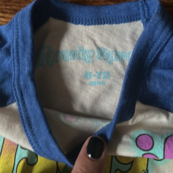 New! Rowdy Sprout Biggie Onesie - Picture 2 of 4